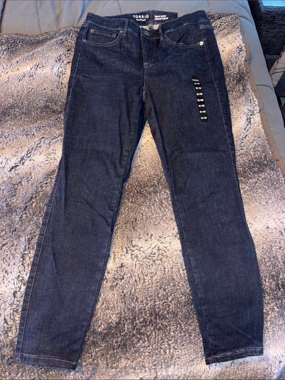 torrid Dark Indigo Skinny Jeans- 10R-14R